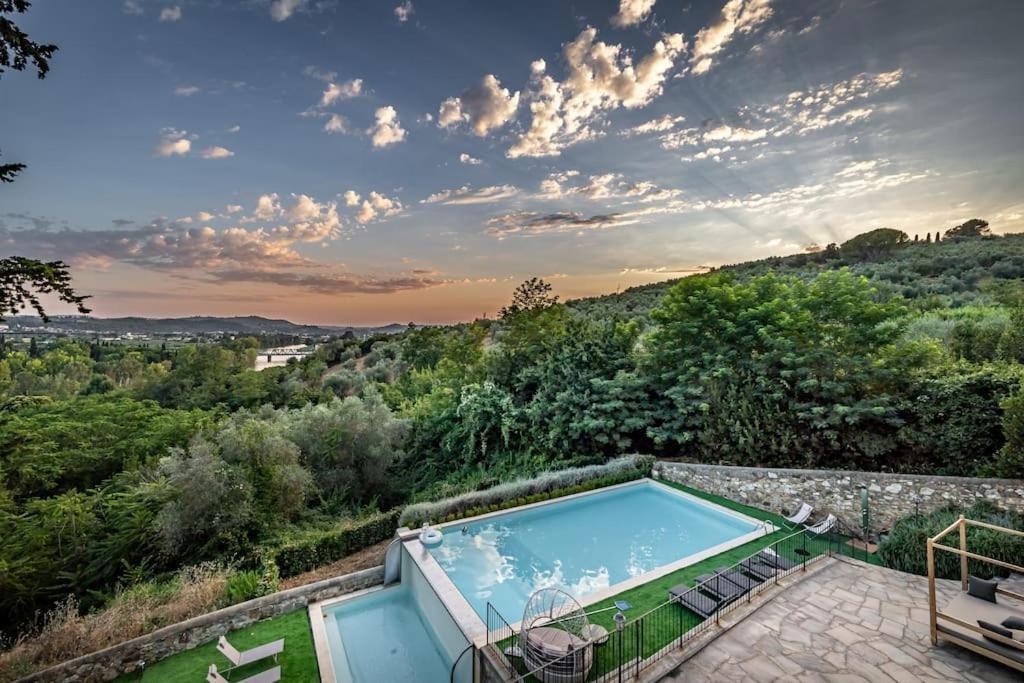 Luxury Villa Tolomei Gucci With Spa San Jacopo al Girone Exterior foto